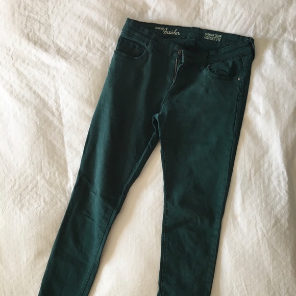 Smart Set. Green skinny Jeans - Picture 2 of 4
